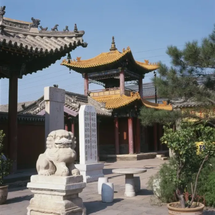 Framed Print : Da Zhao Temple, Hohhot, Inner Mongolia, China Framed Print : Da Zhao Temple, Hohhot, Inner Mongolia, China