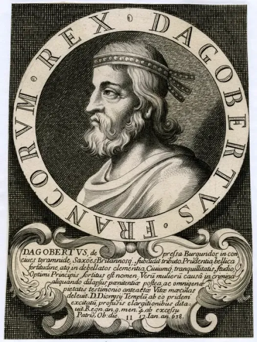 Framed Print : DAGOBERT I Framed Print : DAGOBERT I