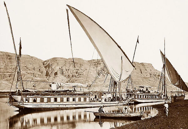 Dahabeeyah on the River Nile, Egypt