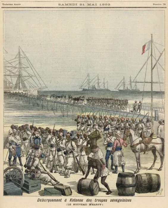 Framed Print : Dahomey Rebellion Framed Print : Dahomey Rebellion