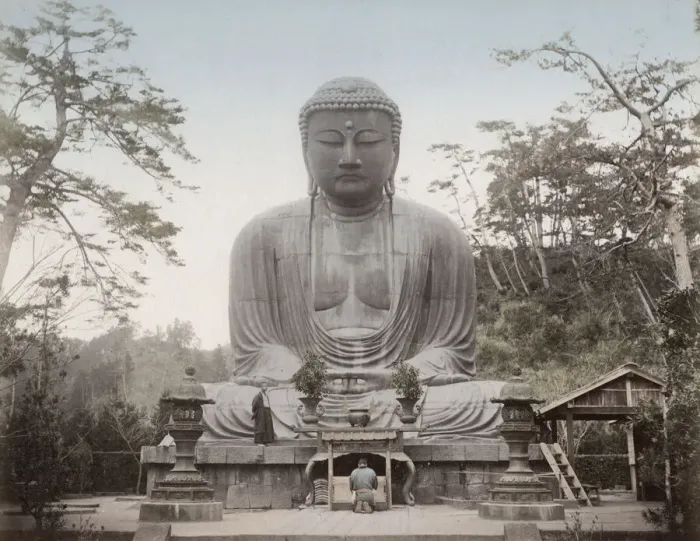Framed Print : Daibutsu, statue of Buddha, Kamakura, Japan Framed Print : Daibutsu, statue of Buddha, Kamakura, Japan