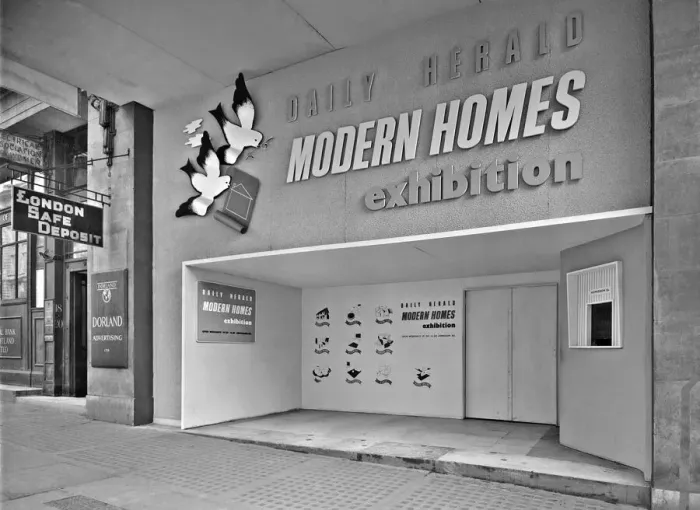 Framed Print : The Daily Herald Modern Homes Exhibition