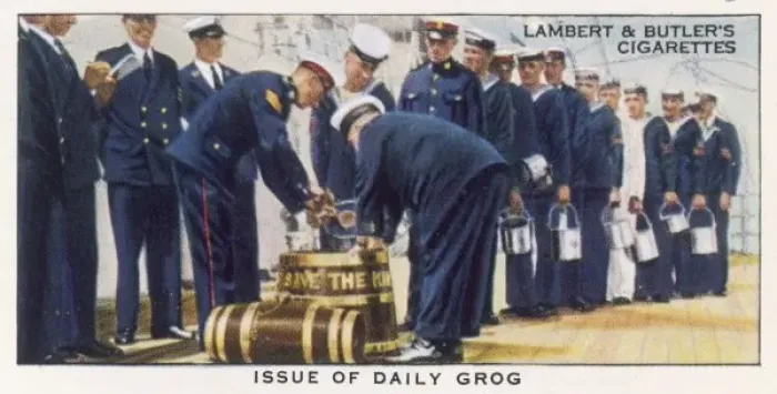 Framed Print : Daily Issue of Grog Framed Print : Daily Issue of Grog