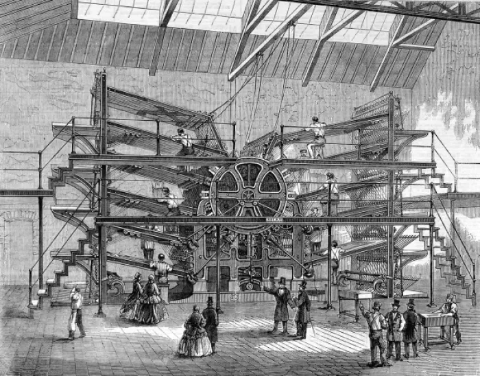 Framed Print : The Daily Telegraph printing machine Framed Print : The Daily Telegraph printing machine