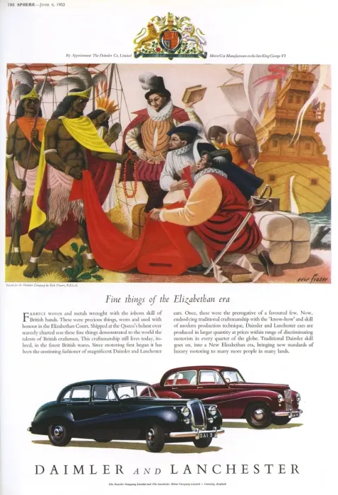 Framed Print : Daimler and Lanchester advertisement Framed Print : Daimler and Lanchester advertisement