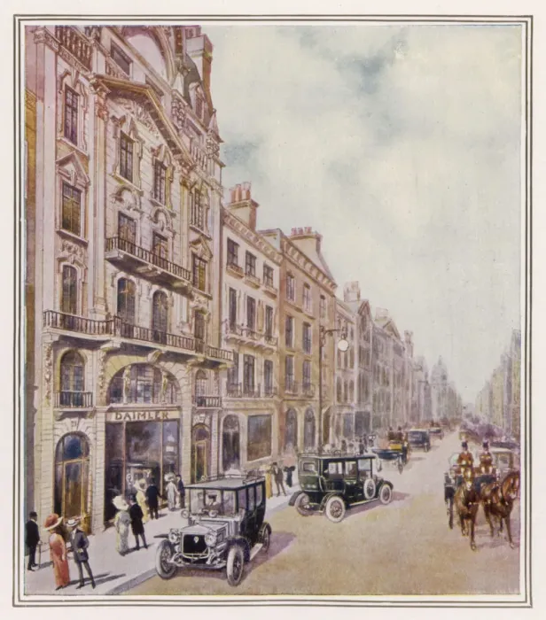 Framed Print : Daimler Showroom Framed Print : Daimler Showroom