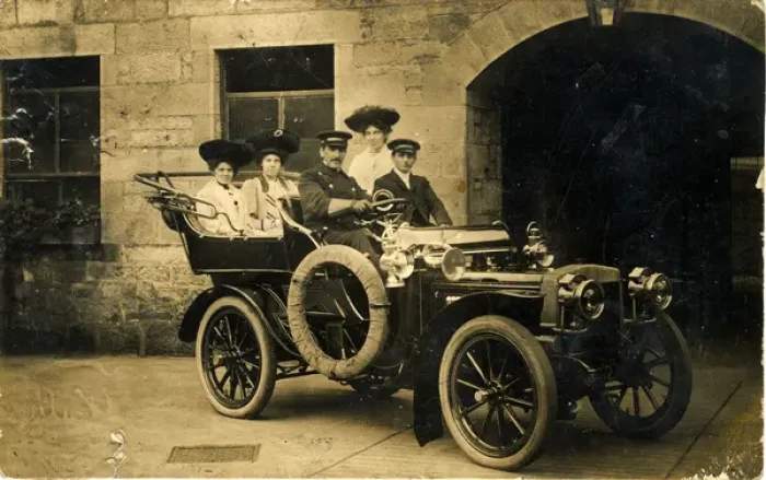 Framed Print : Daimler Vintage Car, Britain Framed Print : Daimler Vintage Car, Britain