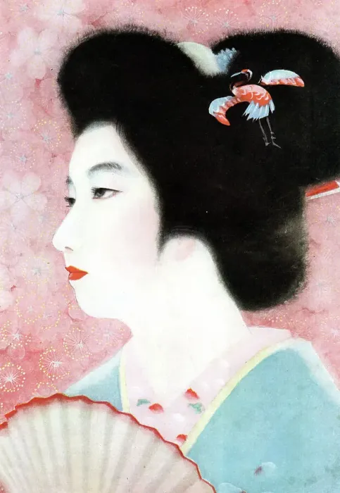 Framed Print : Dainty Nymph of Quaint Kyoto Framed Print : Dainty Nymph of Quaint Kyoto