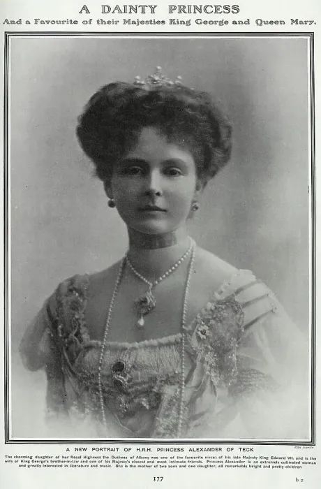 Framed Print : A Dainty Princess - HRH Princess Alexander of Teck Framed Print : A Dainty Princess - HRH Princess Alexander of Teck