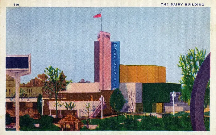 Framed Print : The Dairy Building - Chicago World's Fair Framed Print : The Dairy Building - Chicago World's Fair