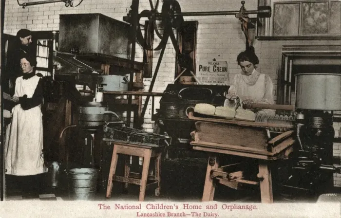 Framed Print : Dairy at National Childrens Home Framed Print : Dairy at National Childrens Home