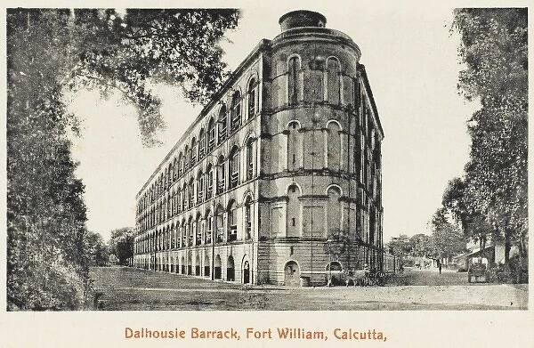 Dalhousie Barrack building, Fort William, Calcutta