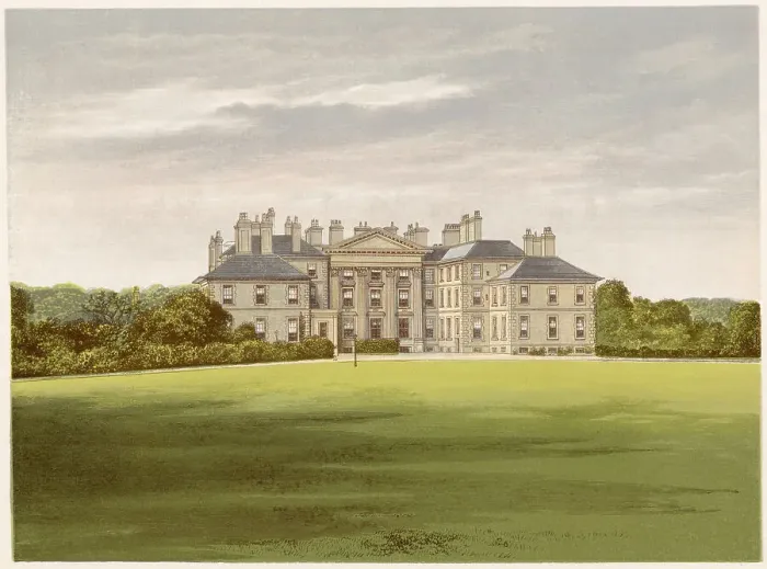 Framed Print : Dalkeith Palace Date: 1879 Framed Print : Dalkeith Palace Date: 1879