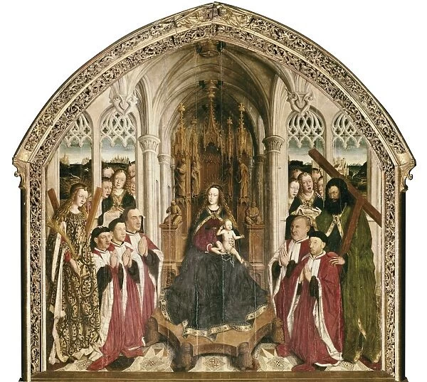 DALMAU, Llu�( -1460). The Virgin of the Councillors