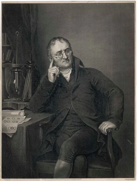 DALTON (1766-1844). JOHN DALTON scientist