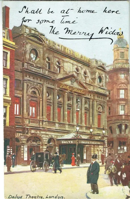 Framed Print : Dalys Theatre, London