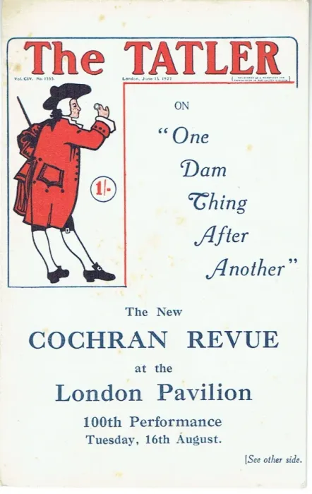 Framed Print : One Dam Thing After Another revue by Ronald Jeans Framed Print : One Dam Thing After Another revue by Ronald Jeans