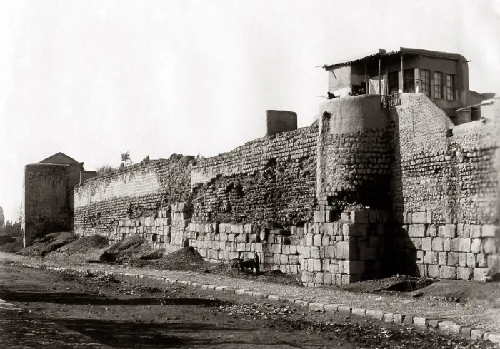 Framed Print : Damascus, Syria, circa 1880s - Site of the death of St Paul Framed Print : Damascus, Syria, circa 1880s - Site of the death of St Paul