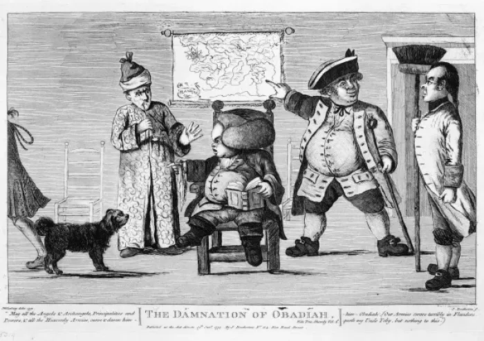 Framed Print : The damnation of Obadiah Framed Print : The damnation of Obadiah