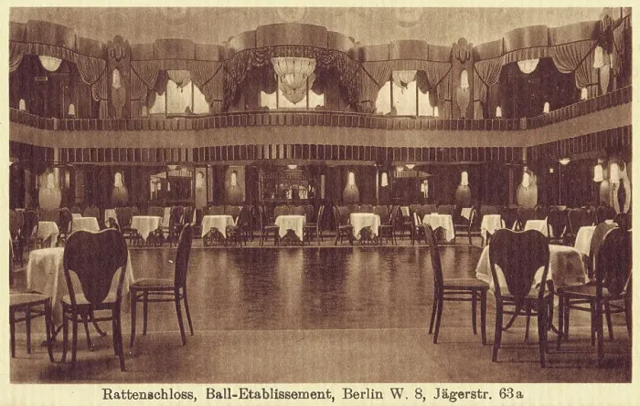 Framed Print : The dance area of the Rattenshcloss Ballhaus, Berlin, 1920s Framed Print : The dance area of the Rattenshcloss Ballhaus, Berlin, 1920s