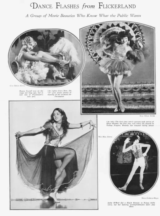 Framed Print : Four dance beauties from Hollywood, 1928 Framed Print : Four dance beauties from Hollywood, 1928