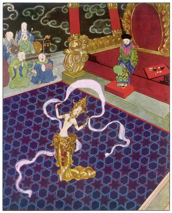 Framed Print : Dance, China Framed Print : Dance, China