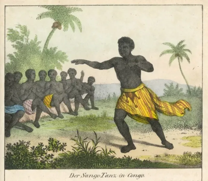 Framed Print : Dance, Congo Framed Print : Dance, Congo