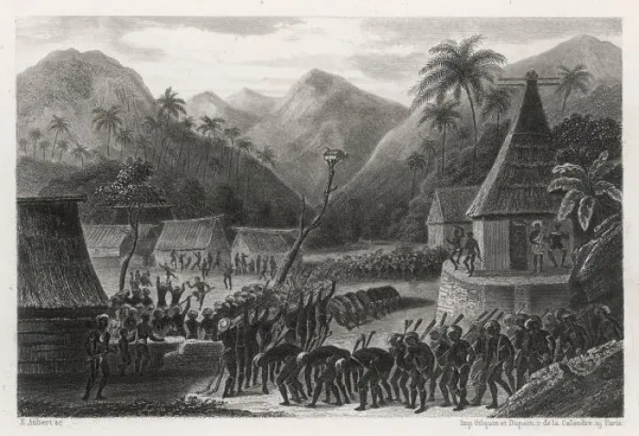 Framed Print : Dance at Viti Levu Framed Print : Dance at Viti Levu