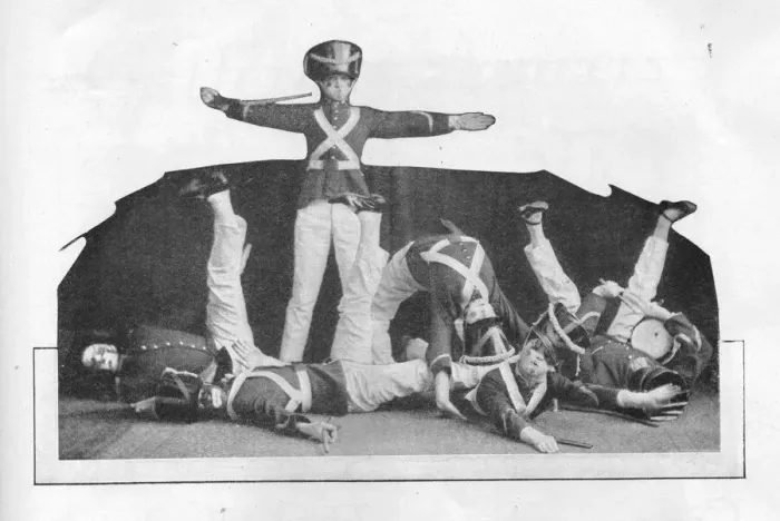 Framed Print : The Dance of the Wooden soldiers, July 1925. Posed by pupils of the Ethel Framed Print : The Dance of the Wooden soldiers, July 1925. Posed by pupils of the Ethel