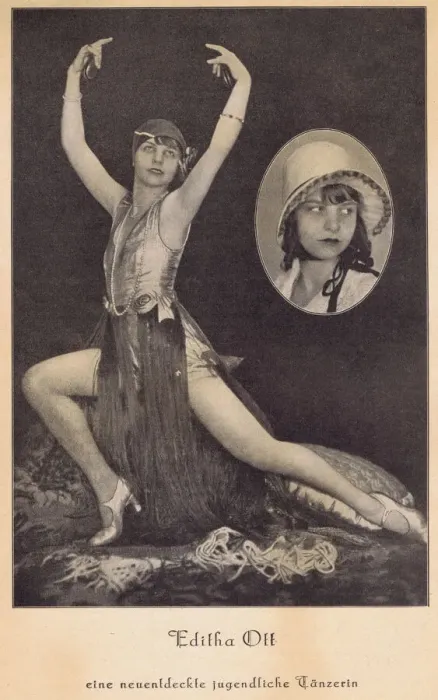 Framed Print : The dancer Editha Ott, Germany, 1932 Framed Print : The dancer Editha Ott, Germany, 1932