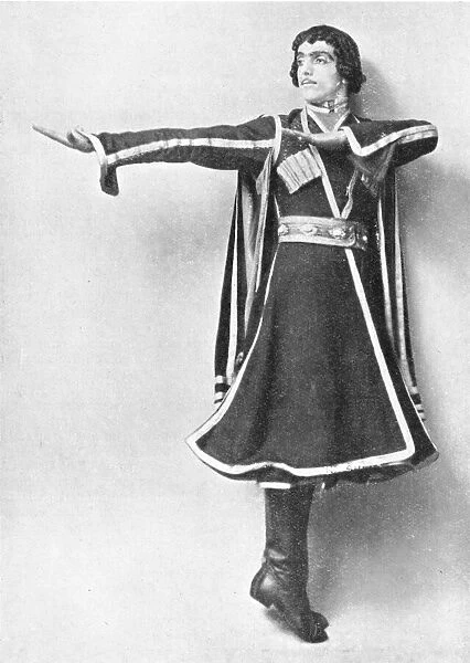 The dancer Leonide Massine, London, 1919