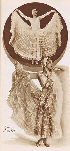 Dancer Tutta in Ernst Rolfs 1931 show at China Theatre