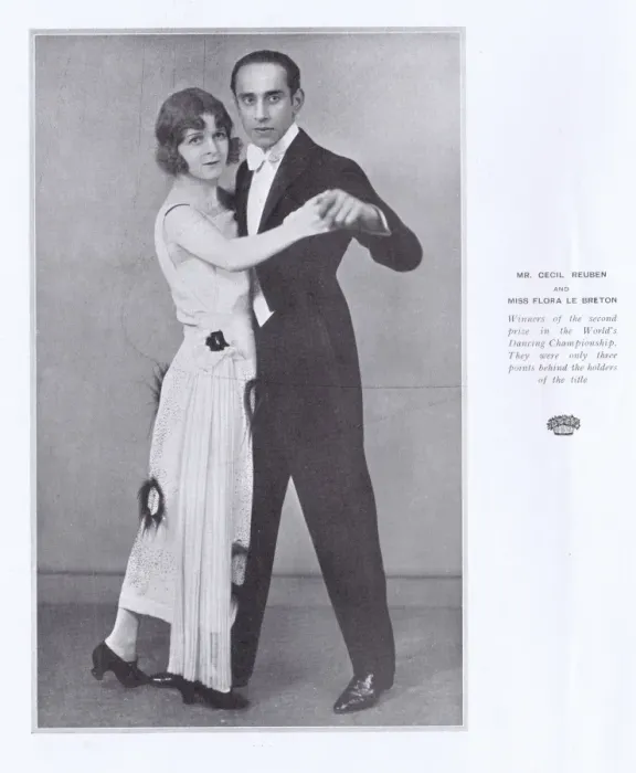 Framed Print : The dancers Cecil Reuben and Flora Le Breton, London, 1923 Framed Print : The dancers Cecil Reuben and Flora Le Breton, London, 1923