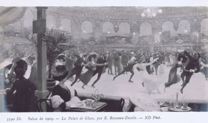 Framed Print : Dancers at the Palais de Glace, Paris, 1909 Framed Print : Dancers at the Palais de Glace, Paris, 1909