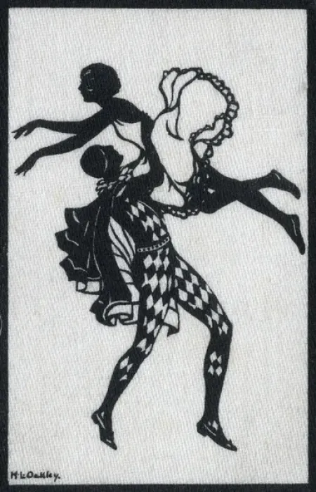 Framed Print : Dancing couple in fancy dress Framed Print : Dancing couple in fancy dress