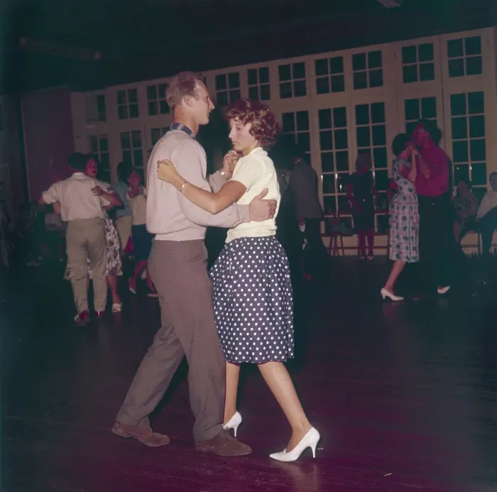 Framed Print : Dancing Couples Framed Print : Dancing Couples