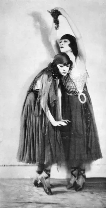 Framed Print : The dancing Dolly Sisters, USA