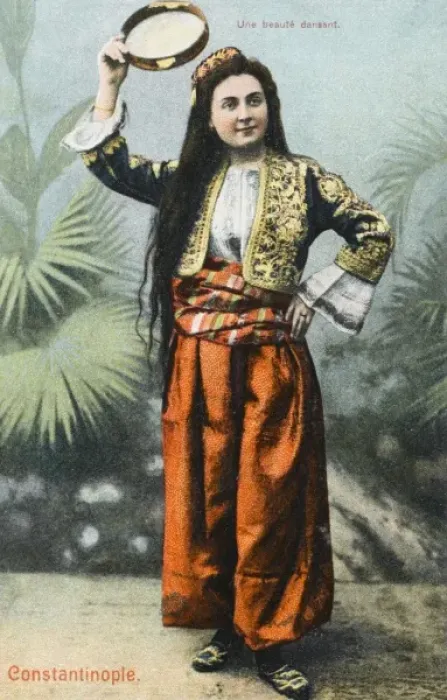 Framed Print : A dancing girl - Constantinople, Turkey Framed Print : A dancing girl - Constantinople, Turkey