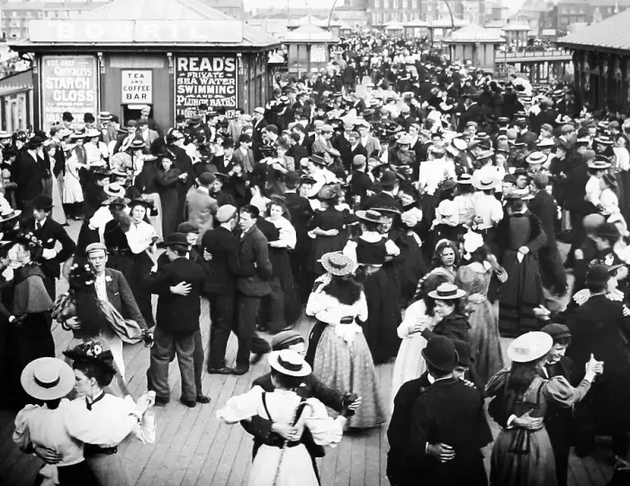 Framed Print : Dancing on the Pier, Blackpool Framed Print : Dancing on the Pier, Blackpool