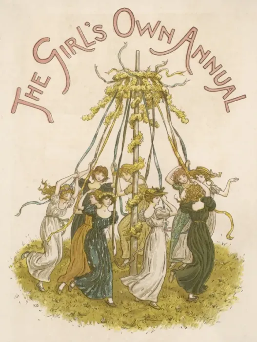 Framed Print : Dancing Round Maypole Framed Print : Dancing Round Maypole