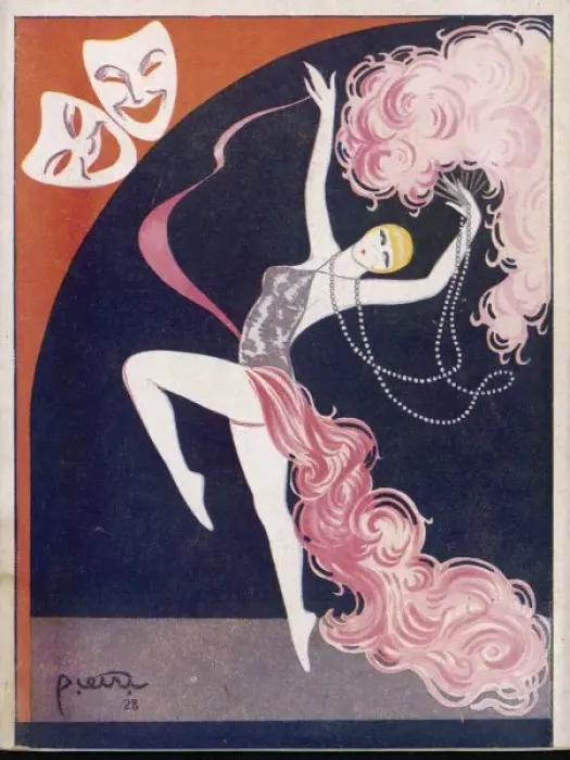 Framed Print : Dancing Showgirl 1928 Framed Print : Dancing Showgirl 1928