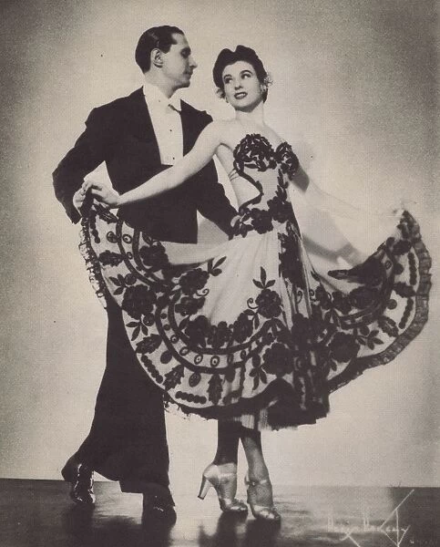 The dancing team of Capella & Patricia, USA, 1943