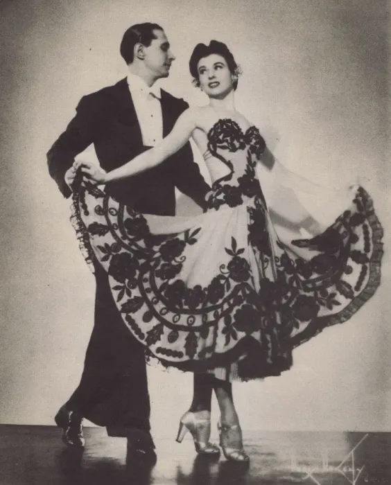 Framed Print : The dancing team of Capella & Patricia, USA, 1943 Framed Print : The dancing team of Capella & Patricia, USA, 1943