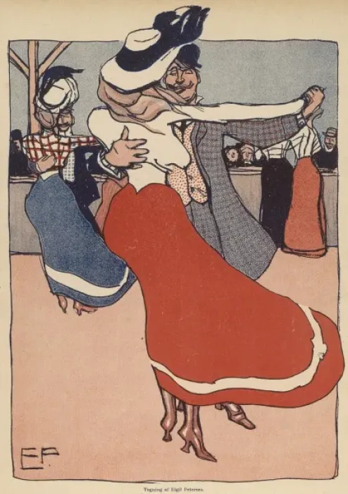 Framed Print : Danish Dance Hall Framed Print : Danish Dance Hall
