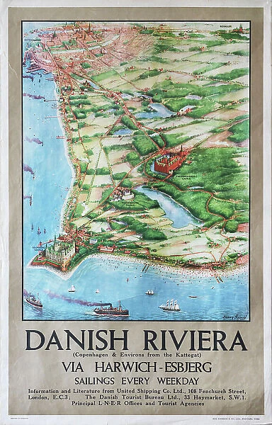 Danish Riviera. Franz Sedivy was a Czech born Danish artist famed for his