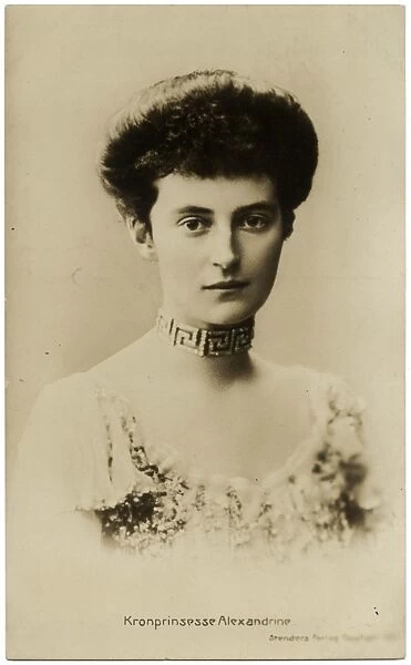 Danish Royal - Alexandrine Auguste of Mecklenburg-Schwerin