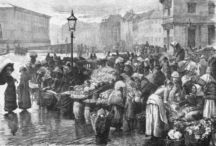 Framed Print : Danish Veggie Market Framed Print : Danish Veggie Market