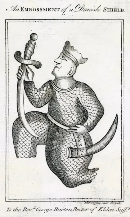 Framed Print : DANISH WARRIOR Framed Print : DANISH WARRIOR