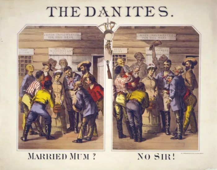 Framed Print : The Danites Framed Print : The Danites