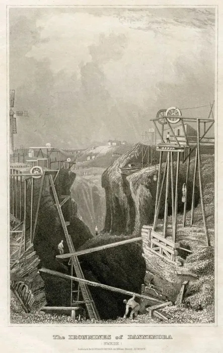 Framed Print : DANNEMORA IRON MINE Framed Print : DANNEMORA IRON MINE